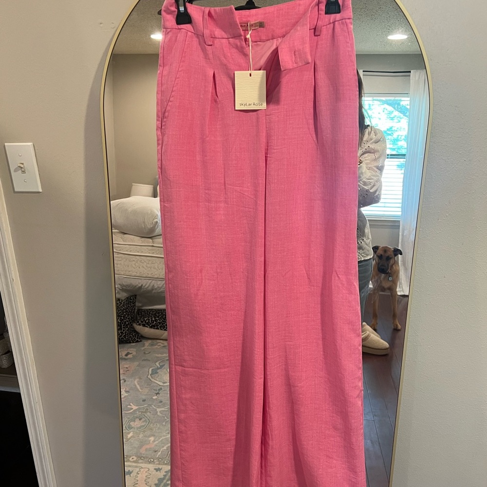 Pink Women's Trousers